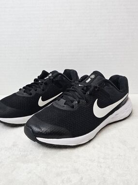 Nike Black & White Running Sneakers with White Swoosh